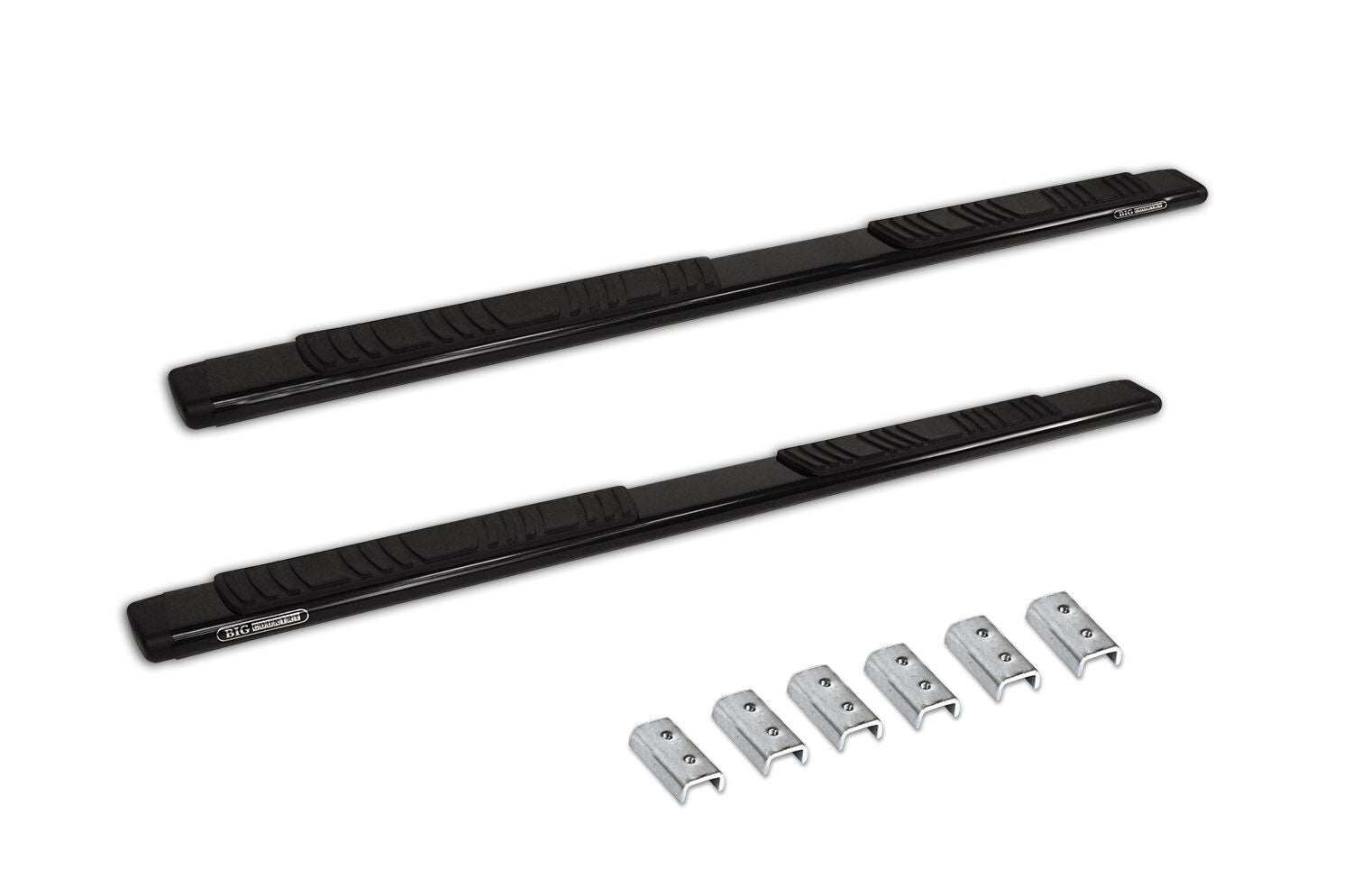 5 Inch OE Xtreme Low Profile SideSteps 75in Long Black Bars Only 2011-2019 Ford Explorer Go Rhino