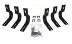OE Xtreme Side Steps Mounting Brackets Only Textured Black 2007-2013 Chevrolet Avalanche 2007-2018 Silverado/Sierra Go Rhino