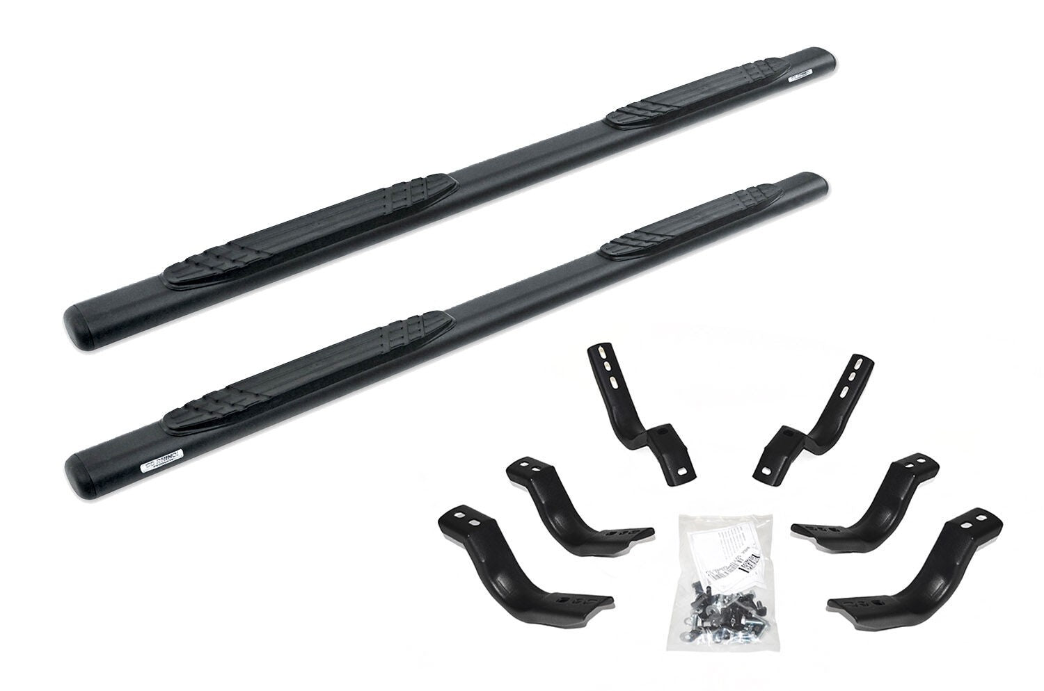 4 Inch OE Xtreme SideSteps With Mounting Bracket Kit Textured Black 2015-2026 Colorado/Canyon Go Rhino