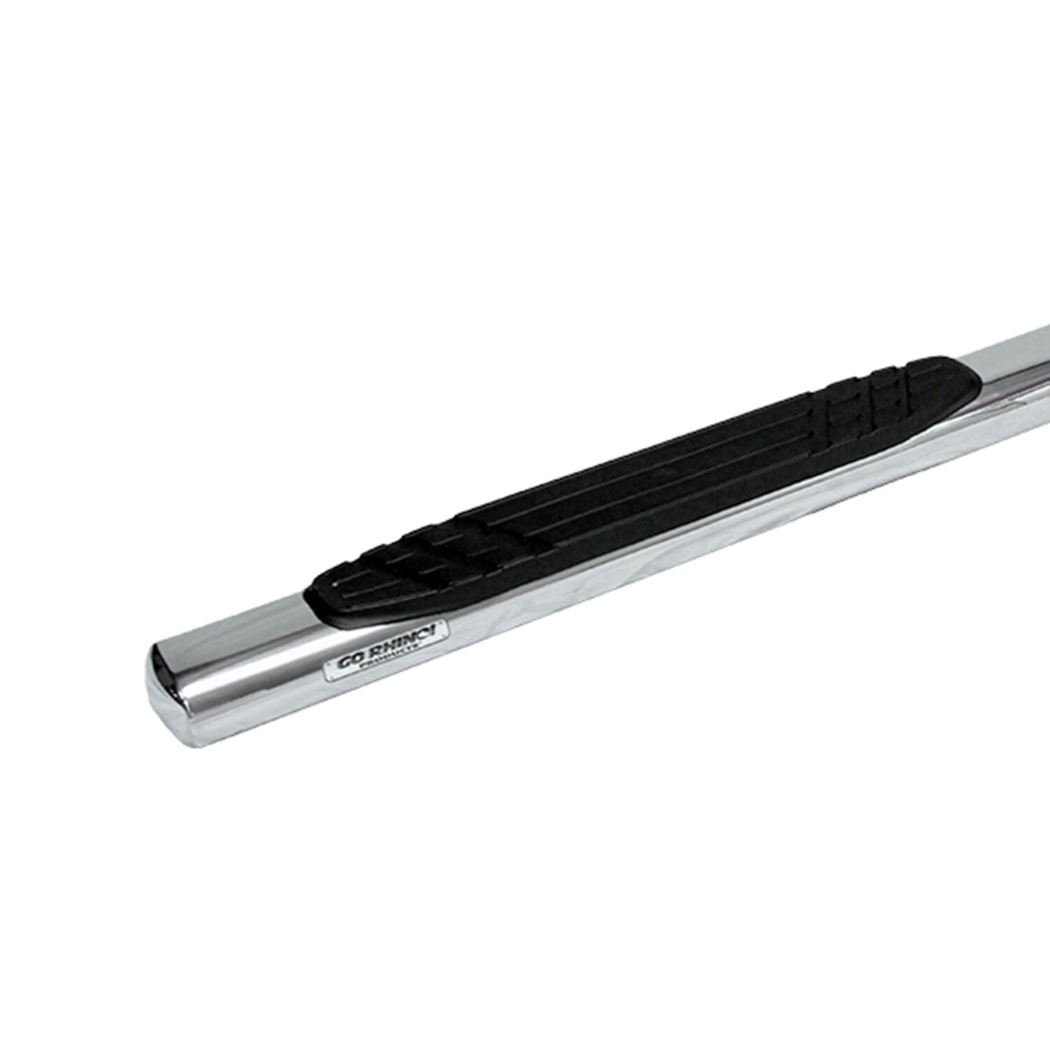 4 Inch OE Xtreme SideSteps With Mounting Bracket Kit Polished Stainless Steel 2021-2025 Ford Bronco 2 Door Go Rhino