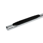 4 Inch OE Xtreme SideSteps With Mounting Bracket Kit Polished Stainless Steel 2021-2025 Ford Bronco 4 Door Go Rhino