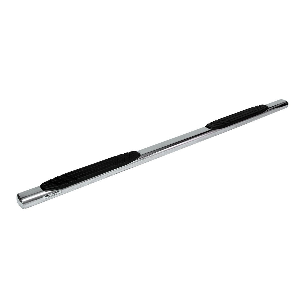 4 Inch OE Xtreme SideSteps With Mounting Bracket Kit Polished Stainless Steel 2021-2025 Ford Bronco 4 Door Go Rhino