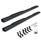 4 Inch OE Xtreme SideSteps With Mounting Bracket Kit Textured Black 2021-2025 Ford Bronco 4 Door Go Rhino