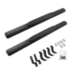 4 Inch OE Xtreme SideSteps With Mounting Bracket Kit Textured Black 2015-2026 Ford F-150/ F-250/F-350 Standard Cab Go Rhino
