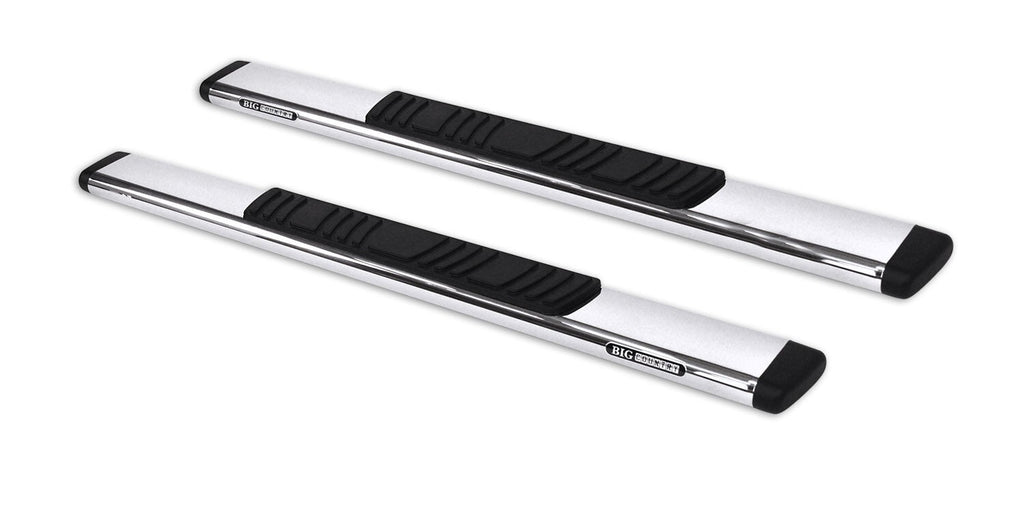 5 Inch OE Xtreme Low Profile SideSteps With Mounting Bracket Kit Polished Stainless Steel 2021-2025 Ford Bronco 2 Door Go Rhino