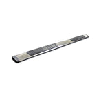 5 Inch OE Xtreme Low Profile SideSteps With Mounting Bracket Kit Polished Stainless Steel 2021-2025 Ford Bronco 4 Door Go Rhino