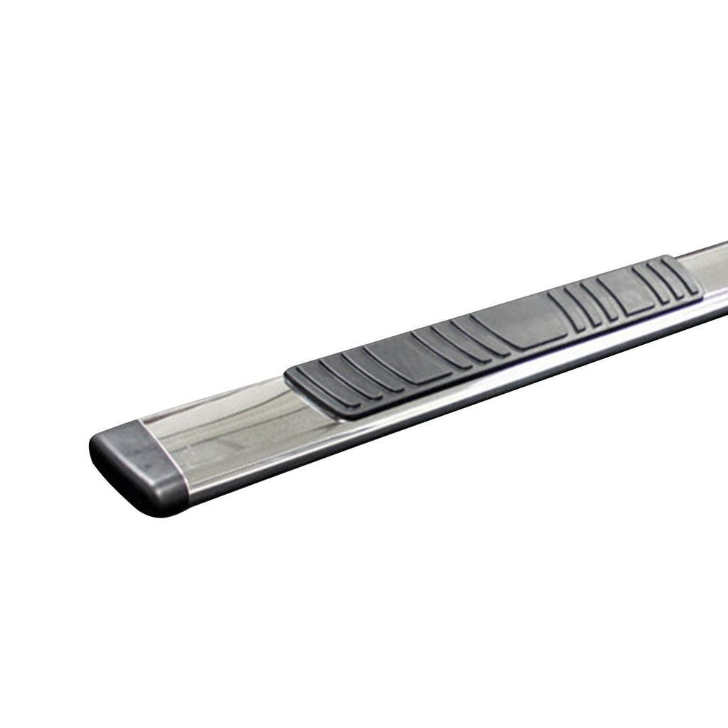 5 Inch OE Xtreme Low Profile SideSteps With Mounting Bracket Kit Polished Stainless Steel 2015-2026 Ford F-150/ F-250/F-350 Standard Cab Go Rhino