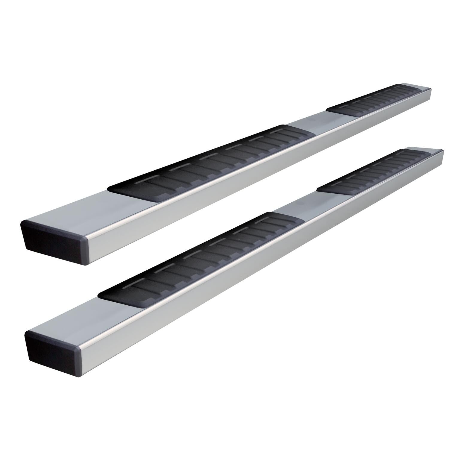 6 Inch OE Xtreme II SideSteps With Mounting Bracket Kit Polished Stainless Steel 2022-2026 Toyota Tundra Extended Cab Go Rhino