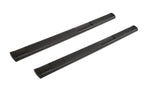 6 Inch OE Xtreme Composite SideSteps Kit 80in Long Black + 3 Brackets Per Side Black 2007-2013 Silverado/Sierra 1500 Go Rhino