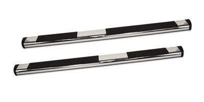 6 Inch OE Xtreme Composite SideSteps Kit + 4 Brackets Per Side (Gas Only) Chrome 2007-2018 Silverado/Sierra 1500 2015-2018 Silverado 2500/3500 HD Go Rhino