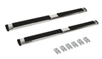 6 Inch OE Xtreme SideSteps With Mounting Bracket Kit Polished Stainless Steel 2019-2026 Silverado/Sierra 1500/2500 HD Go Rhino