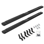 6 Inch OE Xtreme SideSteps With Mounting Bracket Kit Textured Black 2019-2026 Silverado/Sierra 1500/2500 HD Go Rhino