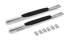 6 Inch OE Xtreme SideSteps With Mounting Bracket Kit Polished Stainless Steel 2015-2026 Ford F-150/ F-250/F-350 Go Rhino