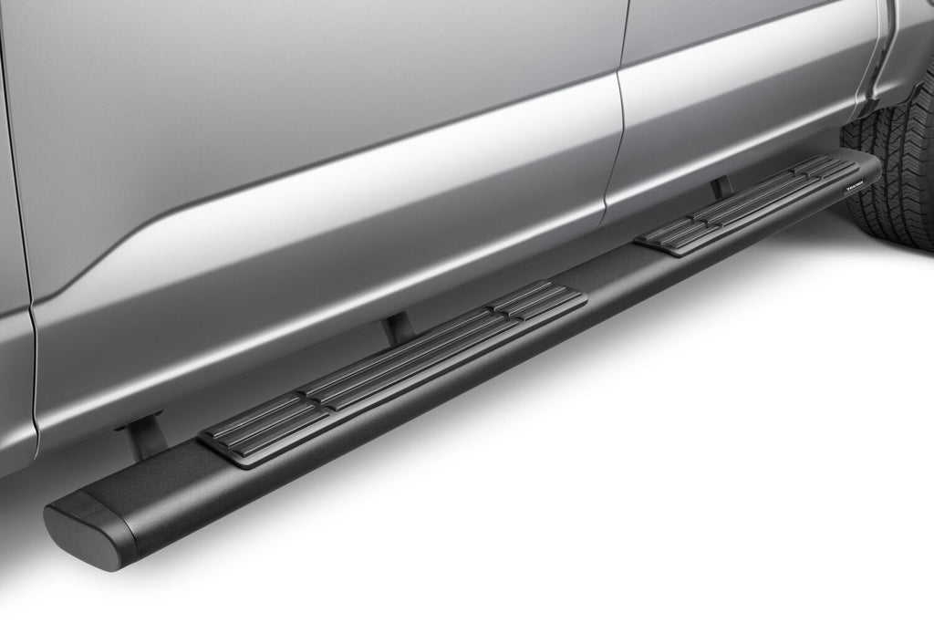 6 Inch OE Xtreme SideSteps With Mounting Bracket Kit Textured Black 2015-2026 Ford F-150/ F-250/F-350 Crew CabGo Rhino