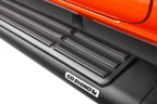 6 Inch OE Xtreme SideSteps With Mounting Bracket Kit Textured Black 2005-2026 Nissan Frontier Go Rhino