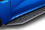 RB20 Running Boards With Mounting Brackets Textured Black 2019-2026 Ford Ranger Go Rhino