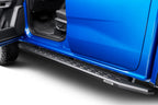 RB10 Slim Line Running Boards With Mounting Brackets Angled Textured Black 2019-2026 Ford Ranger Go Rhino