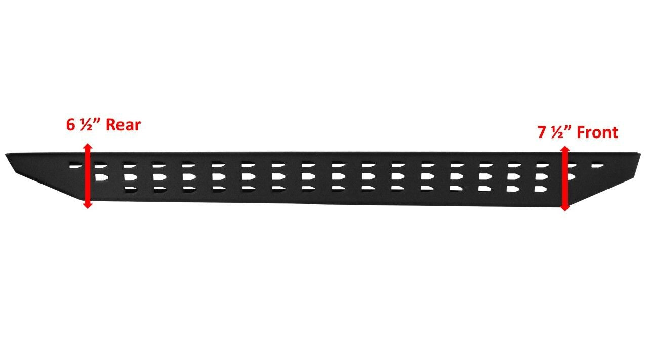 RB20 Running Boards Boards Only Textured Black 2018-2026 Jeep Wrangler JL 2021-2025 Ford Bronco Go Rhino