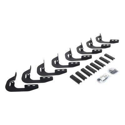 RB10/RB20 Running Boards Mounting Brackets Only Textured Black 2014-2018 Silverado/Sierra 1500/2500 HD Go Rhino