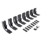 RB10/RB20 Running Boards Mounting Brackets Only Textured Black 2019-2026 Silverado/Sierra 1500/2500 HD Go Rhino