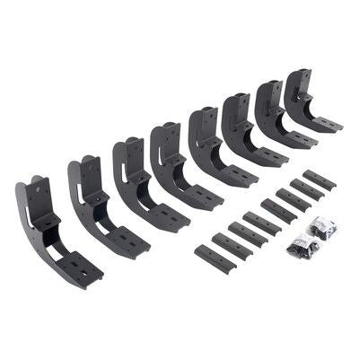 RB10/RB20 Running Boards Mounting Brackets Only Textured Black 2019-2026 Silverado/Sierra 1500/2500 HD Go Rhino