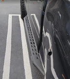 RB20 Running Boards With Mounting Brackets Textured Black 2019-2026 Silverado/Sierra 1500/2500 HD Go Rhino