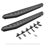 RB20 Running Boards 87 Inch With Mounting Brackets Protective Bedliner Coating 2004-2014 Ford F-150 Go Rhino