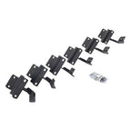 V Series V3, RB30 and RB Slim Side Steps Mounting Brackets Only Textured Black 2015-2026 Ford F-150/ F-250/F-350 Go Rhino
