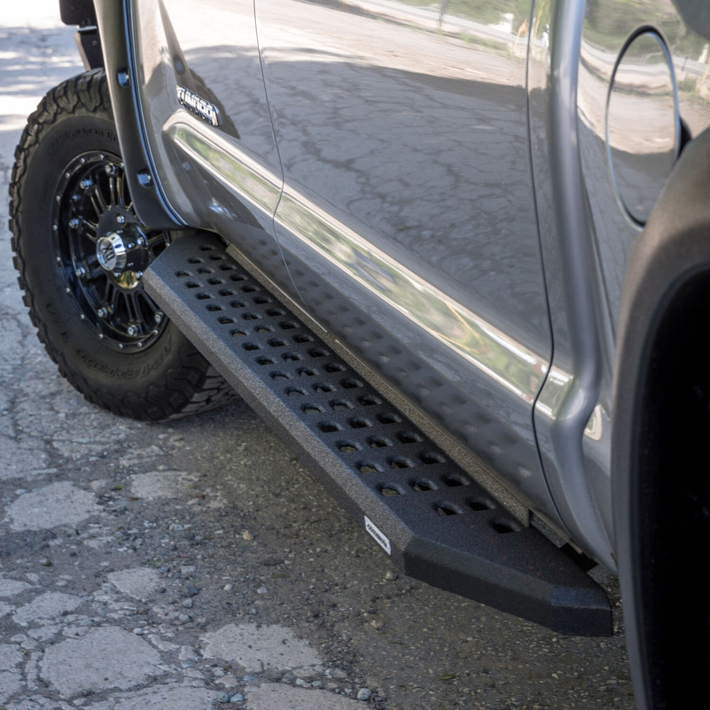 RB20 Running Boards With Mounting Brackets Protective Bedliner Coating 2015-2026 Ford F-150/ F-250/F-350 Go Rhino