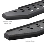 RB20 Running Boards With Mounting Brackets Textured Black 2015-2026 Ford F-150/ F-250/F-350 Extended Cab Go Rhino