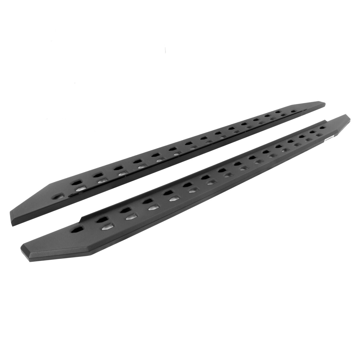 RB10 Slim Line Running Boards With Mounting Brackets Textured Black 2015-2026 Ford F-150/ F-250/F-350 Extended Cab Go Rhino