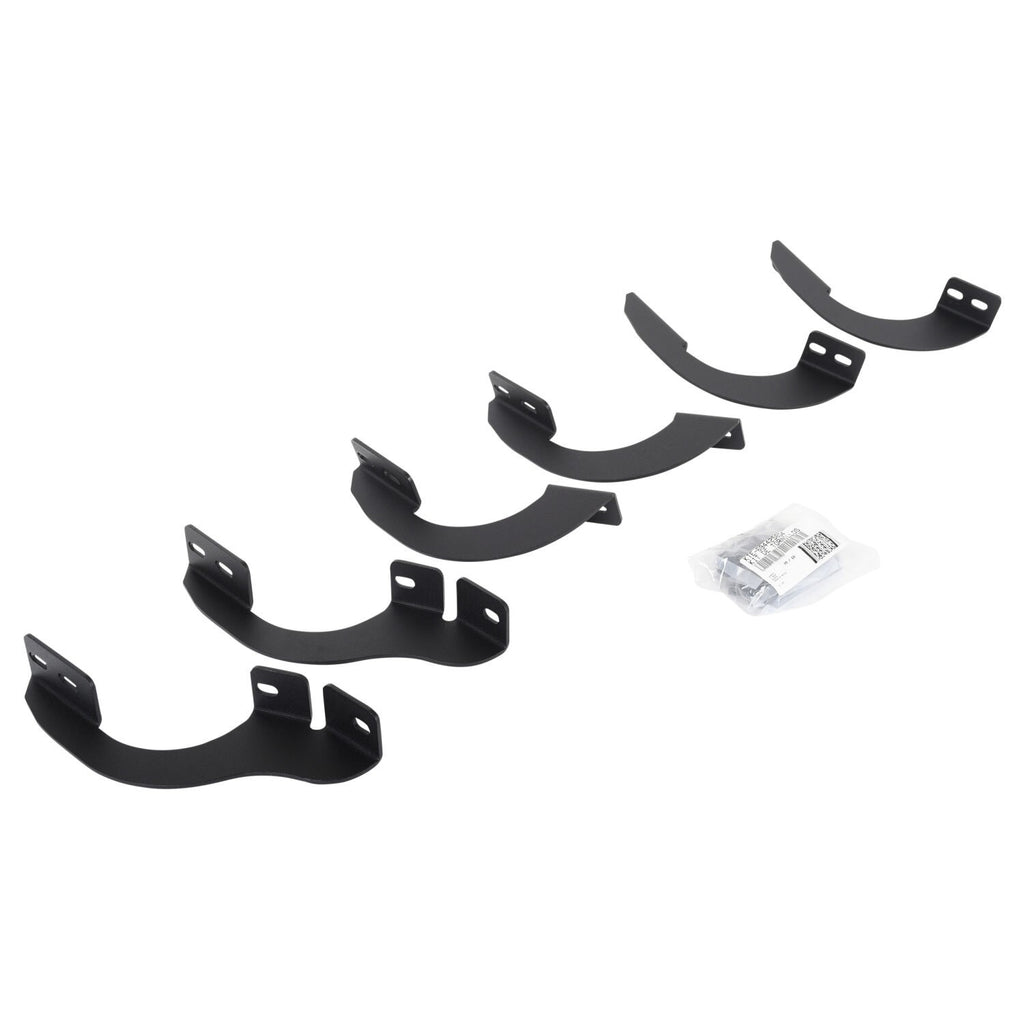 RB10/RB20 Running Boards Mounting Brackets Only Textured Black 2014-2024 Toyota 4Runner Go Rhino