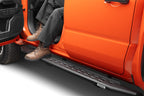 RB20 SlimLine Running Boards W/Brackets Kit Textured Black 2024-2026 Toyota Tacoma Extended Cab Go Rhino