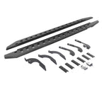 RB20 Slim Line Running Boards with Mounting Bracket Kit Protective Bedliner coating 2024-2026 Toyota Tacoma Extended Cab Go Rhino