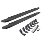 RB30 Running Boards with Mounting Bracket Kit Protective Bedliner Coating 2019-2026 Sierra 1500 2020-2026 Sierra 2500/3500 HD Go Rhino