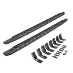 RB30 Slim Line Running Boards with Mounting Bracket Kit Protective Bedliner Coating 2019-2026 Silverado/Sierra 1500/2500 HD Go Rhino