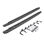 RB30 Slim Line Running Boards with Mounting Bracket Kit Protective Bedliner Coating 2009-2025 Dodge Ram 150/2500/3500 Go Rhino