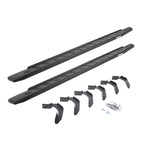 RB30 Running Boards with Mounting Bracket Kit Textured Black 2004-2014 Ford F-150 Extended Cab Go Rhino