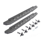 RB30 Slim Line Running Boards with Mounting Bracket Kit Protective Bedliner Coating 2021-2025 Ford Bronco Go Rhino