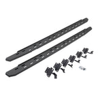 RB30 Slim Line Running Boards with Mounting Bracket Kit Protective Bedliner Coating 2015-2025 Ford F-150/ F-250/F-350 Go Rhino