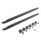 RB30 Running Boards with Mounting Bracket Kit Protective Bedliner Coating 2015-2025 Ford F-150 2017-2026 Ford F-250/F-350 Go Rhino