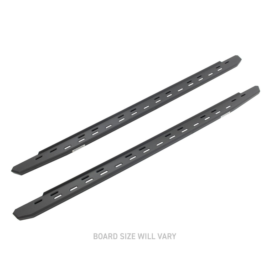 RB30 Slim Line Running Boards with Mounting Bracket Kit Textured Black 2015-2026 Colorado/Canyon Go Rhino