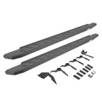RB30 Running Boards with Mounting Bracket Kit Protective Bedliner Coating 2019-2026 Ford Ranger Go Rhino