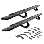 RB30 Running Boards W/Brackets, 2 Pairs DropStepsKit Textured Black 2025-2026 Toyota 4Runner Go Rhino