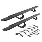 RB30 Running Boards W/Brackets, 2 Pairs DropStepsKit Bedliner 2024-2026 Toyota Tacoma Go Rhino