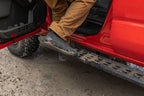 RB30 Slim Line Running Boards W/Bracket Kit Bedliner 2024-2026 Toyota Tacoma Go Rhino