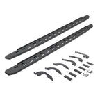 RB30 Slim Line Running Boards W/Bracket Kit Bedliner 2024-2026 Toyota Tacoma Go Rhino