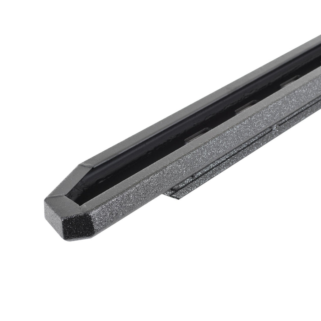 RB30 Slim Line Running Boards W/Bracket Kit Bedliner 2024-2026 Toyota Tacoma Go Rhino