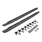 RB30 Slim Line Running Boards with Mounting Bracket Kit Protective Bedliner Coating 2020-2025 Jeep Gladiator Go Rhino