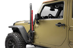 Exterior Jack Mount Textured Black For 2007-2018 Jeep Wrangler JK 2 Door Go Rhino